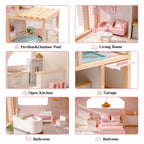 Elevator Wooden Dollhouse