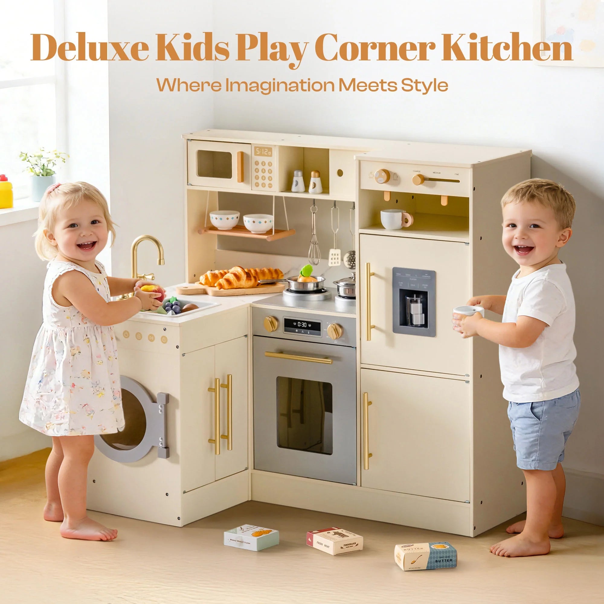 Corner Play Kitchen