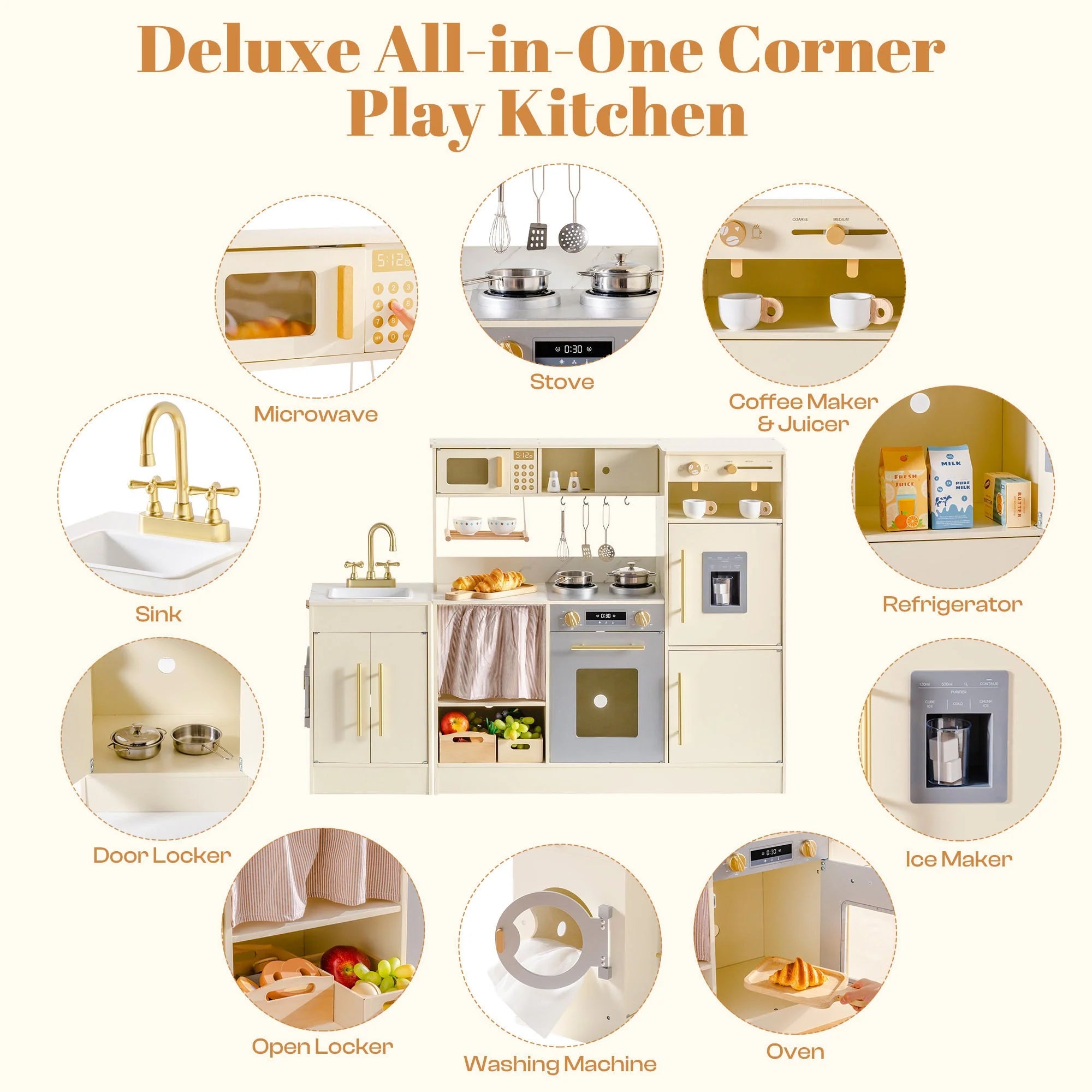 Corner Play Kitchen