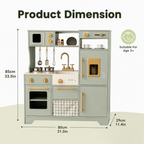 Sage Green Play Kitchen