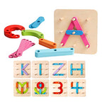 Letter Number Pegboard