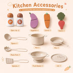 Wooden Play Kitchen