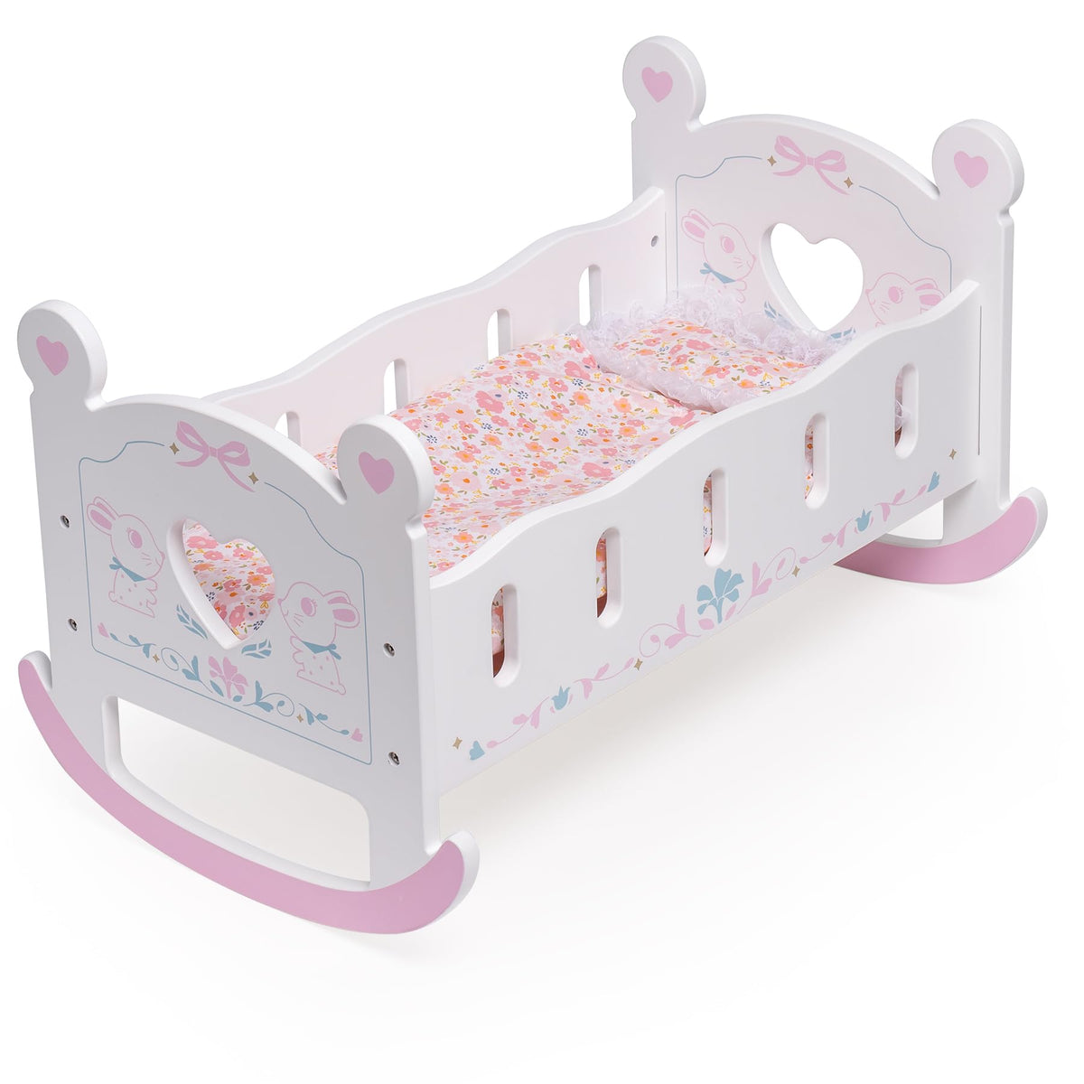 Wooden Doll Wardrobe