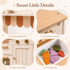 Wooden Play Kitchen
