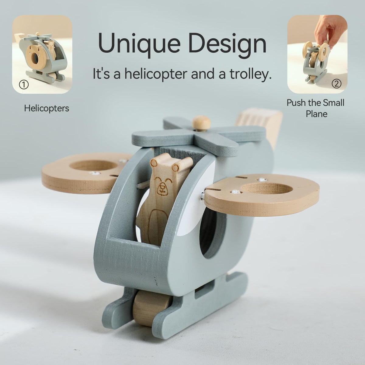 Wooden Airplane Set
