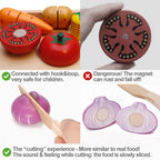 Wooden Cutting Food Set