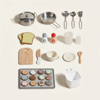 Wooden Play Food Set