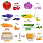 Wooden Cutting Food Set