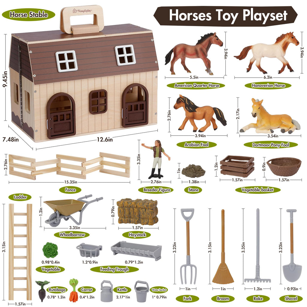 Wooden Horse Stable