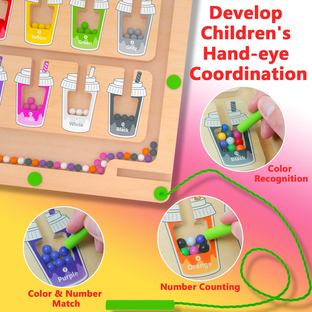 Magnetic Bead Maze
