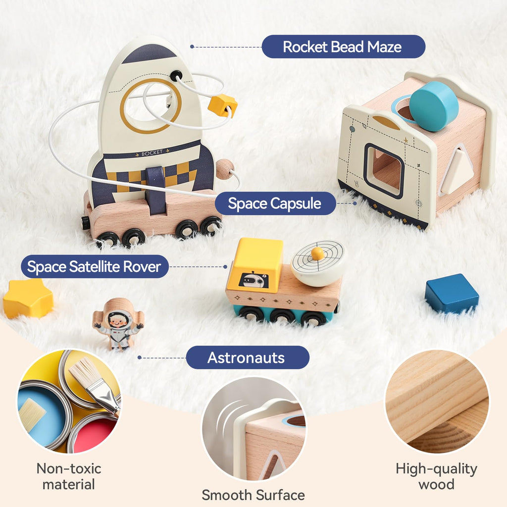 Rocket Shape Sorter