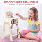 Wooden Doll Wardrobe
