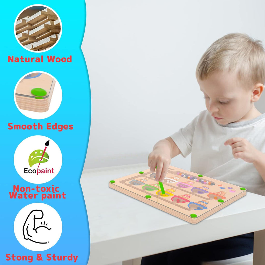 Magnetic Bead Maze