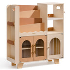 Wooden Toy Bookshelf