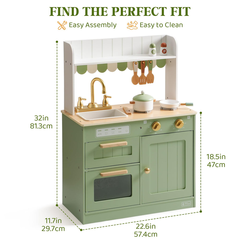 Wooden Play Kitchen
