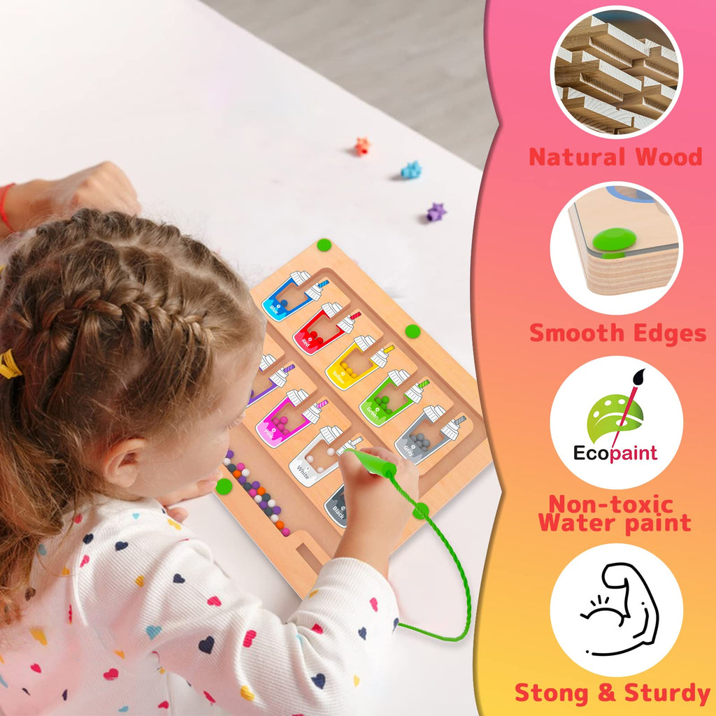 Magnetic Bead Maze