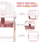 Wooden Doll Wardrobe