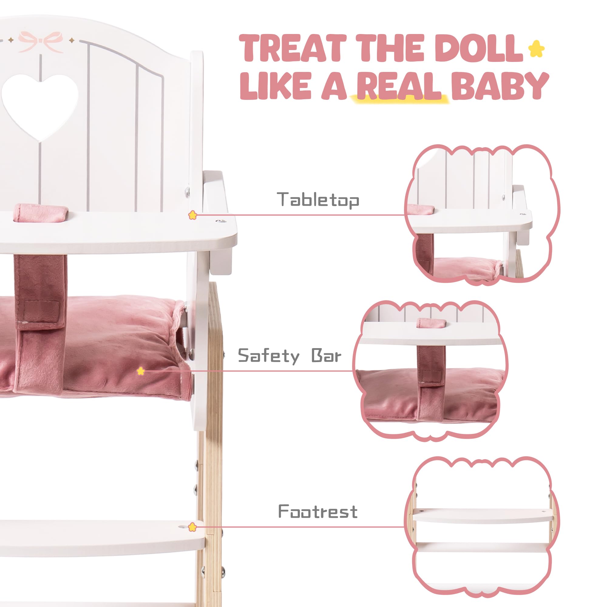 Wooden Doll Wardrobe