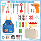 Wooden Drill Tool Set