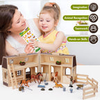 Wooden Horse Stable