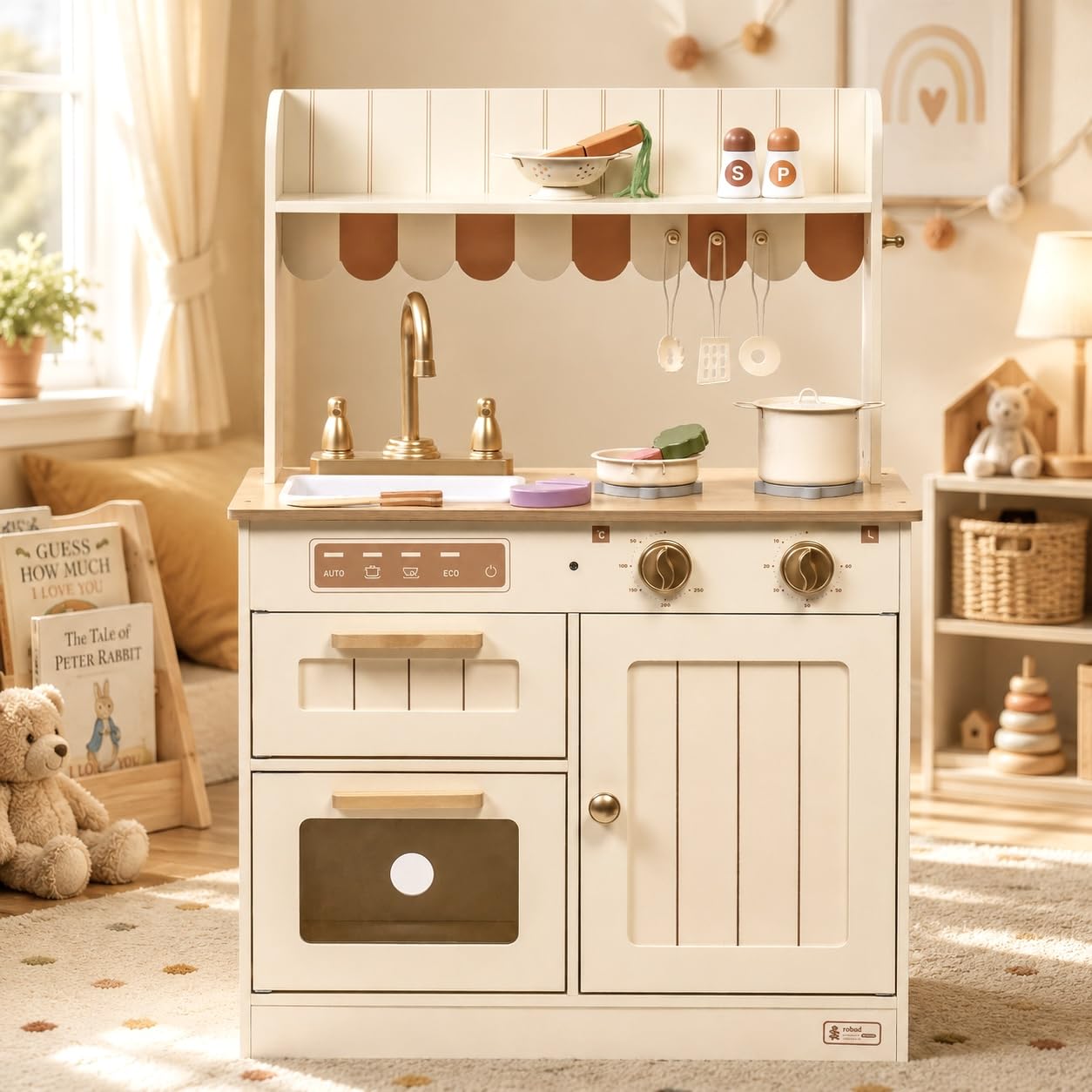 Wooden Play Kitchen