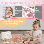 Wooden Makeup Set