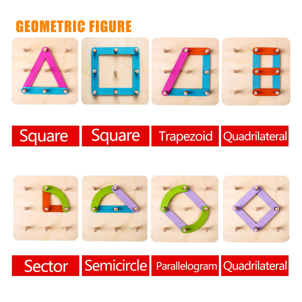 Letter Number Pegboard