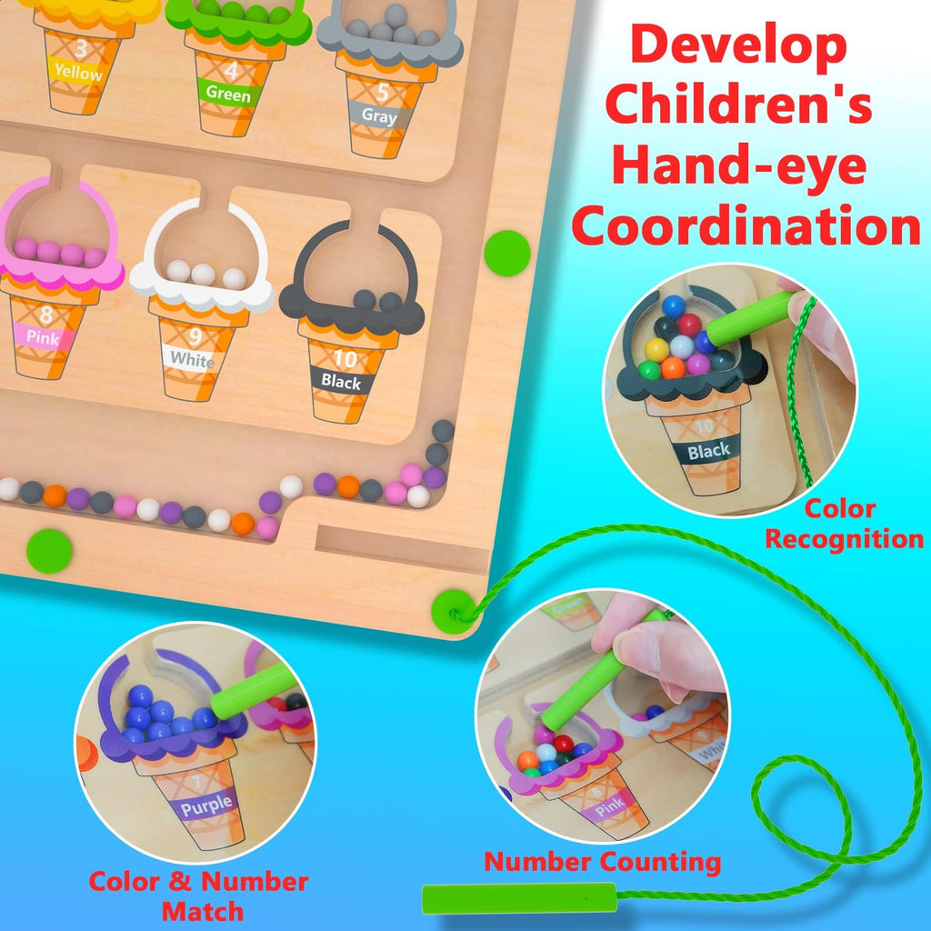 Magnetic Bead Maze