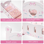 Wooden Doll Wardrobe