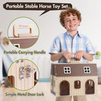 Wooden Horse Stable