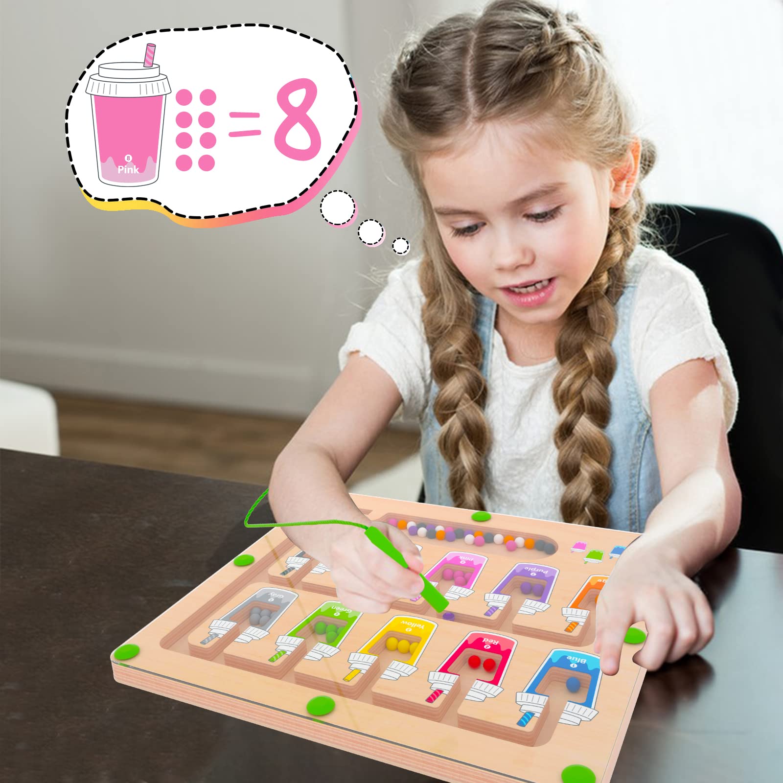 Magnetic Bead Maze