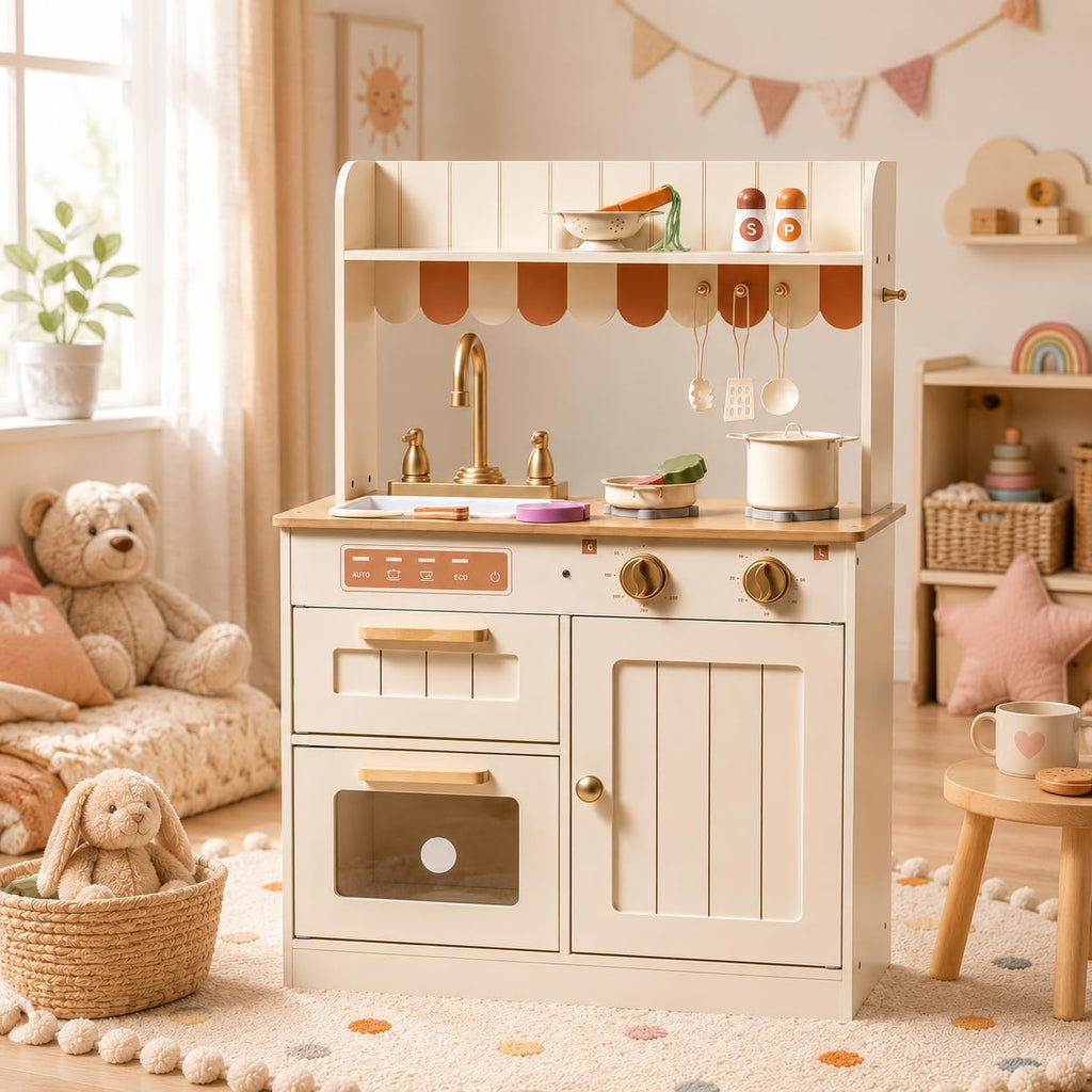 Wooden Play Kitchen