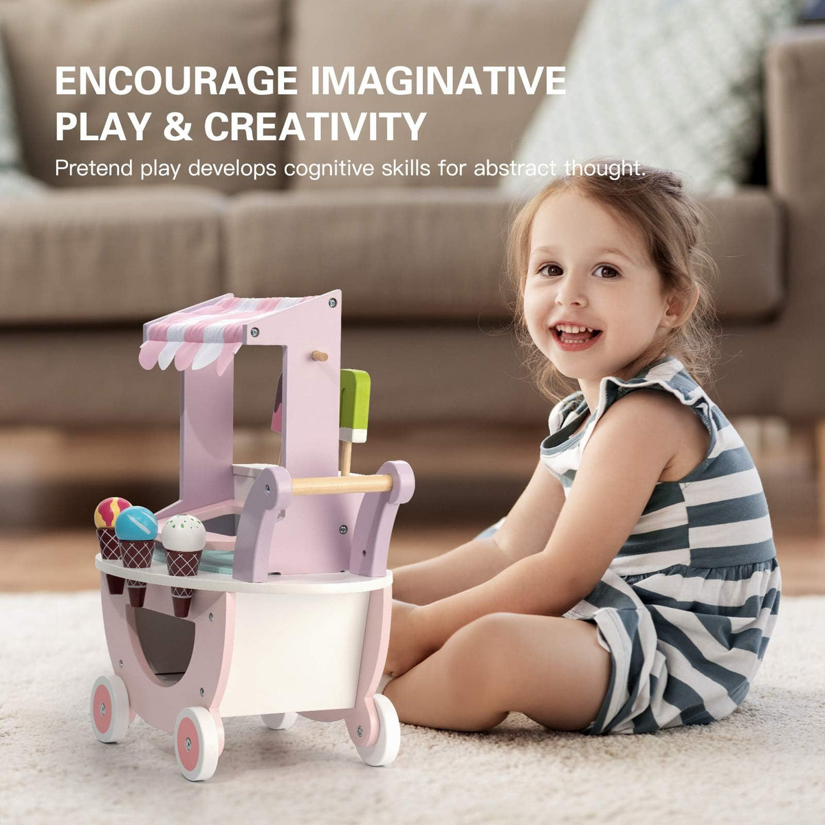 Magnetic Ice Cream Cart