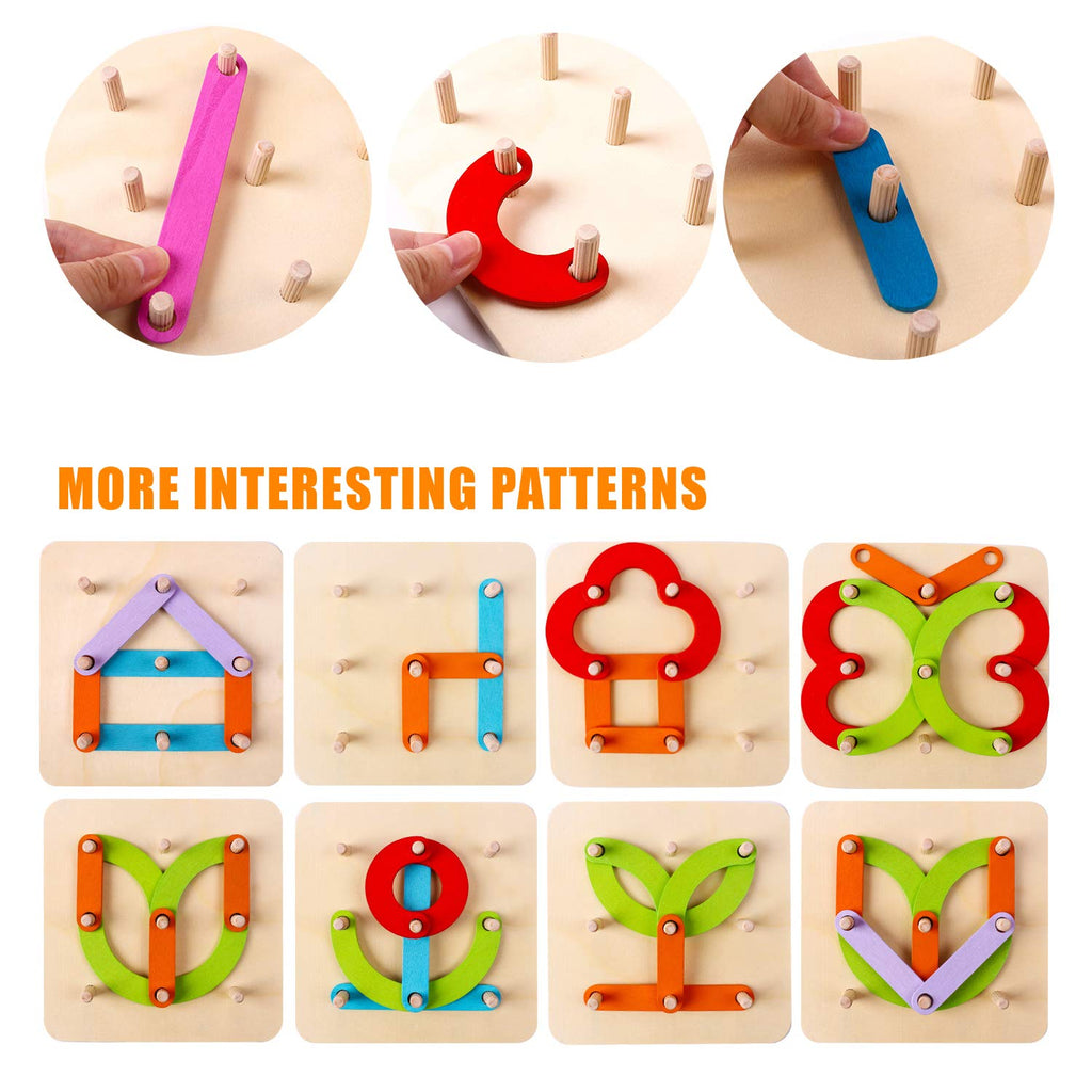Letter Number Pegboard
