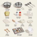 Wooden Play Food Set