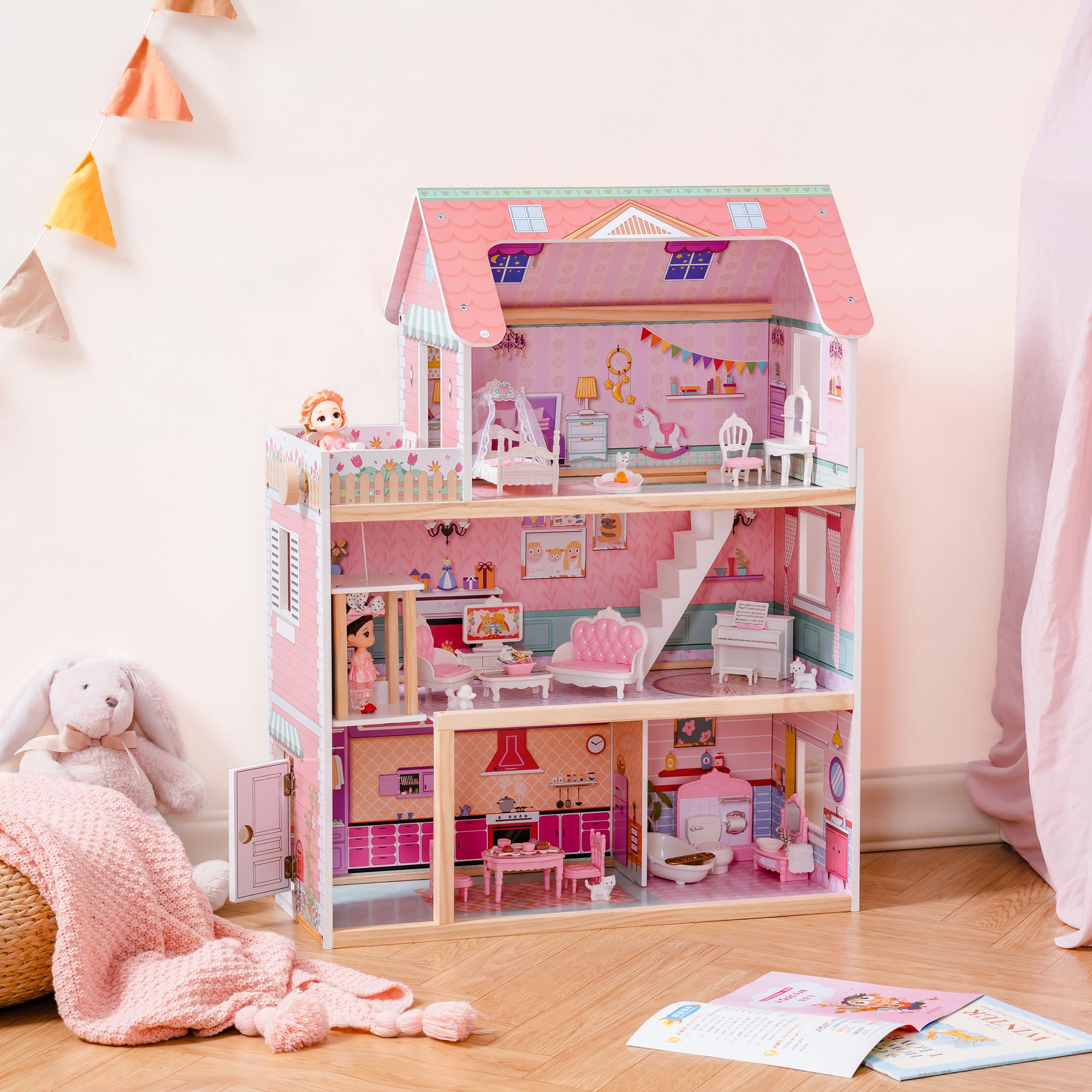 Elevator Wooden Dollhouse