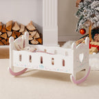 Wooden Doll Wardrobe