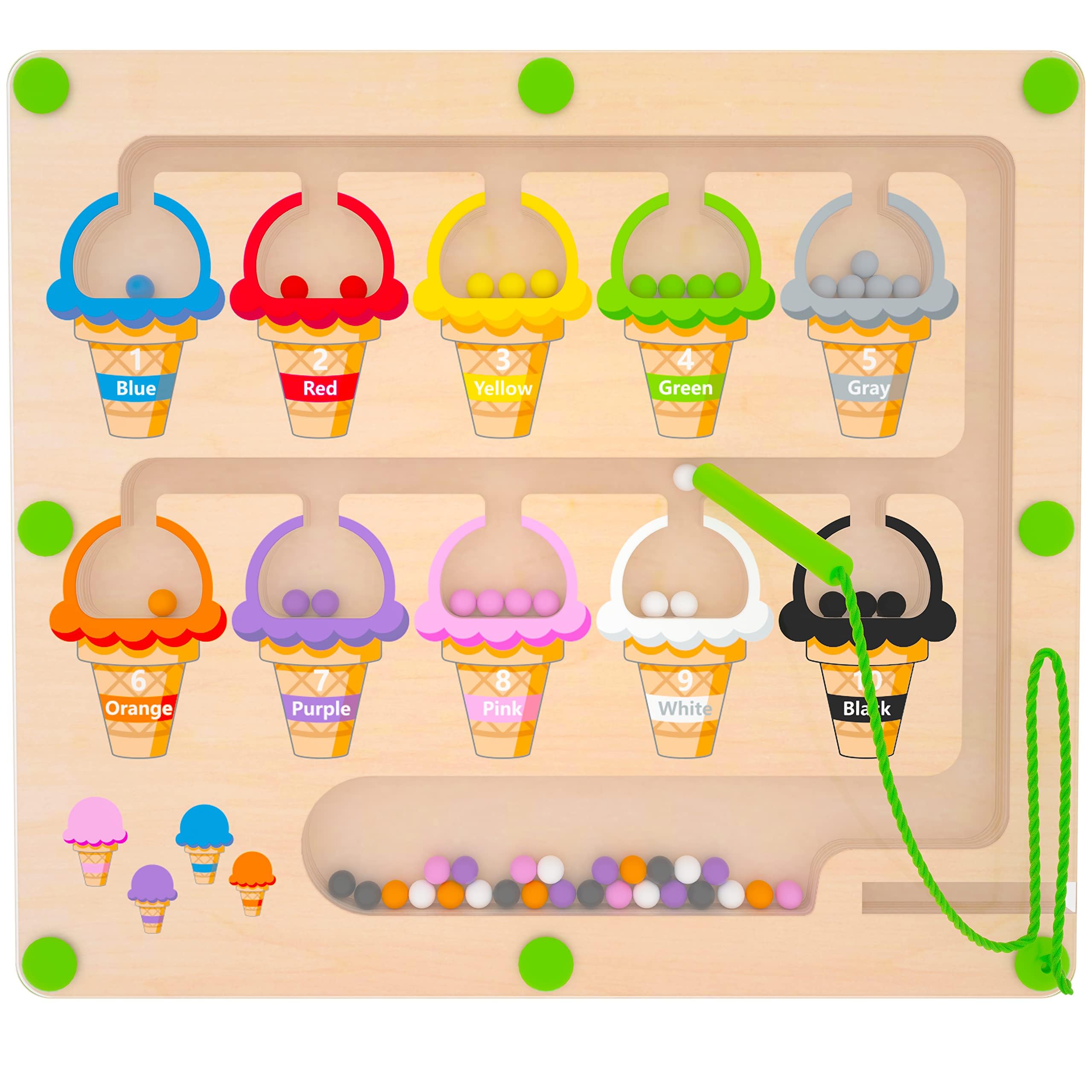 Magnetic Bead Maze