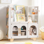 Wooden Toy Bookshelf