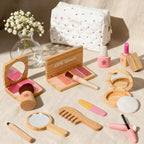 Wooden Makeup Set