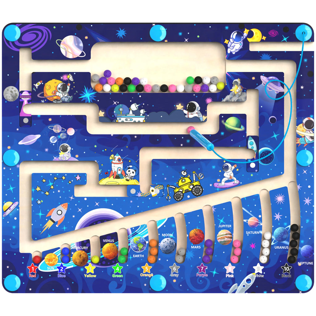 Magnetic Bead Maze