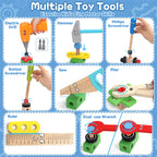 Wooden Drill Tool Set