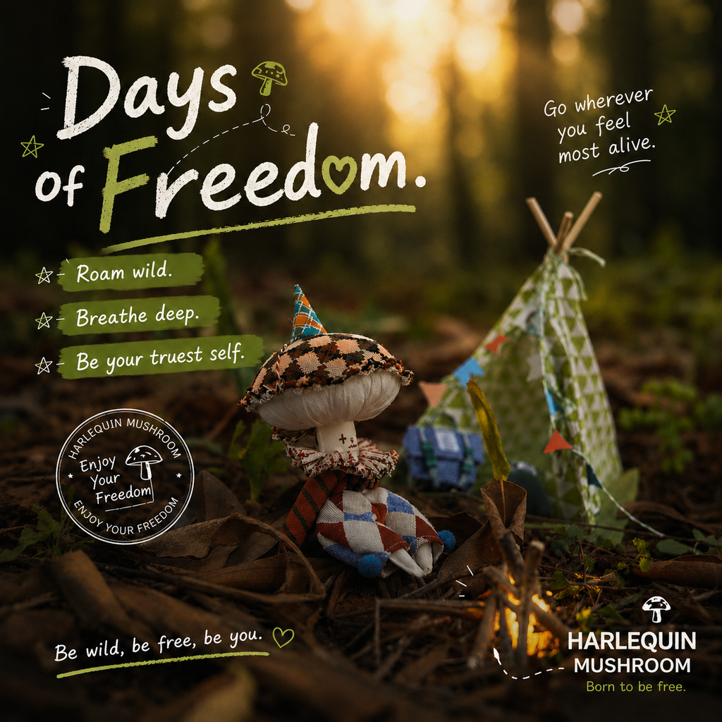 Harlequin Mushroom Kit