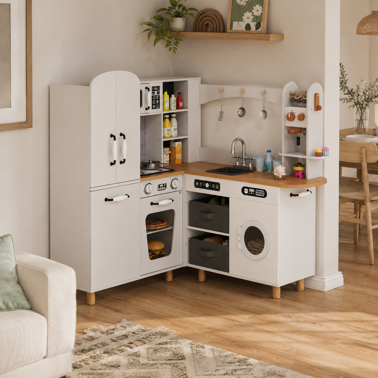 Corner Play Kitchen