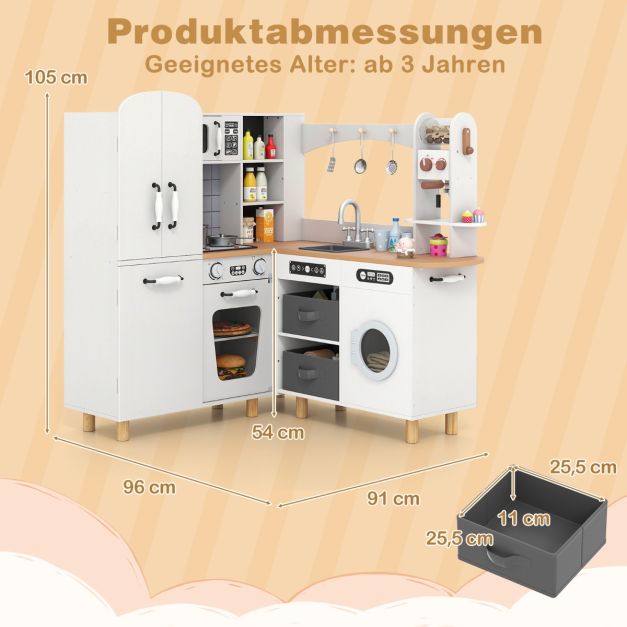 Corner Play Kitchen