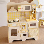 Cream Wooden Play Kitchen