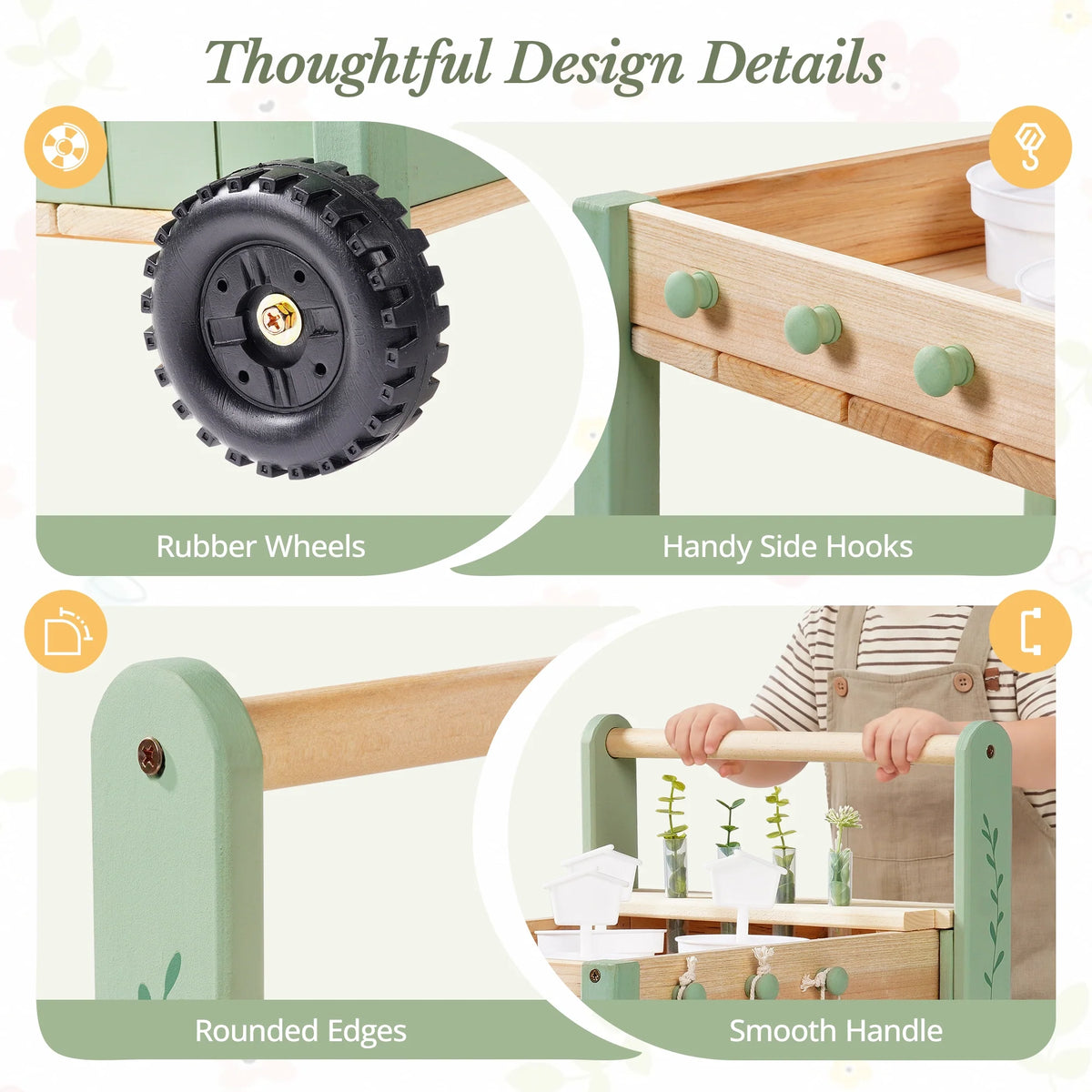 Kids Gardening Trolley