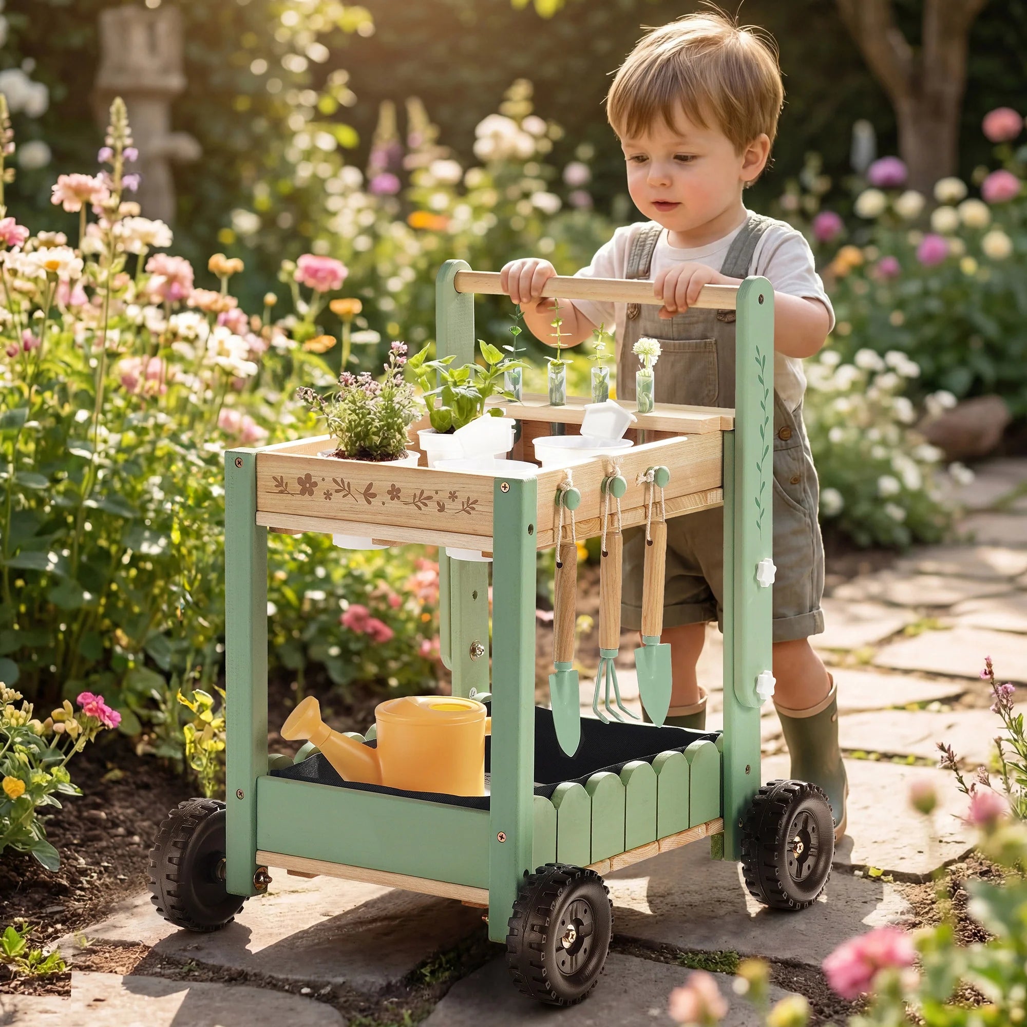 Kids Gardening Trolley