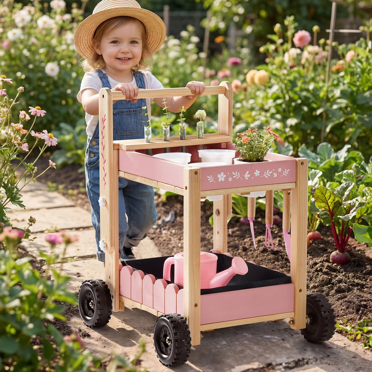 Kids Gardening Trolley