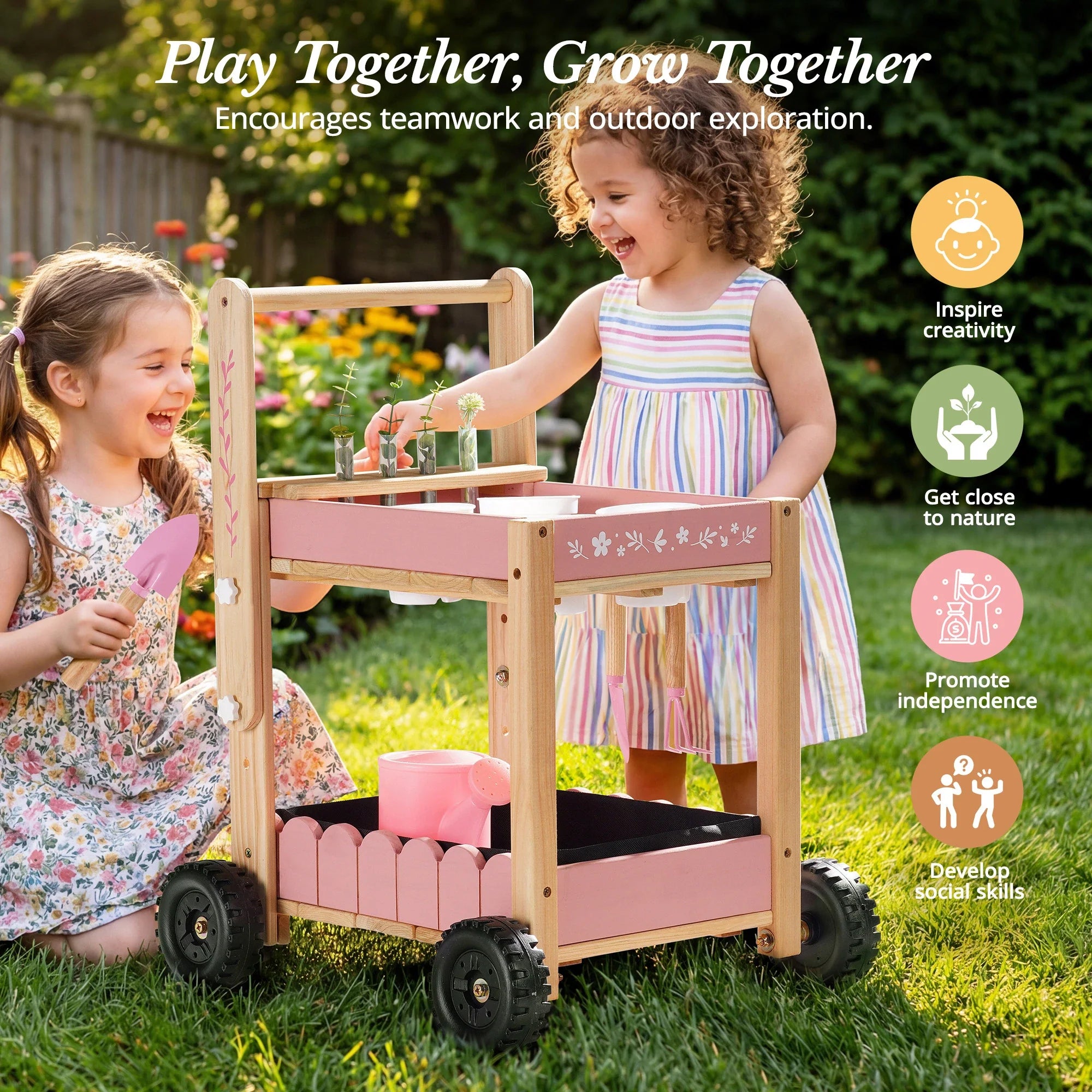 Kids Gardening Trolley